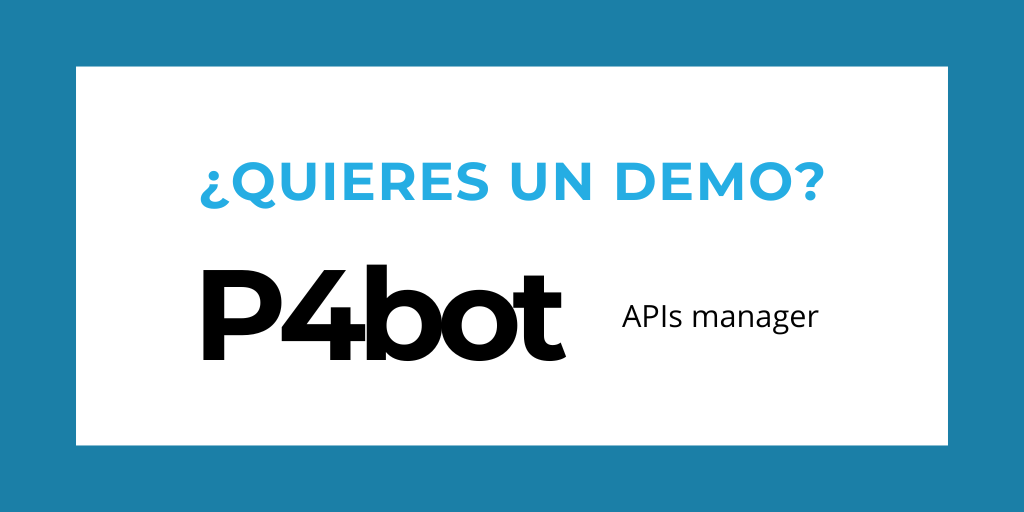 DEMO P4bot APIs manager